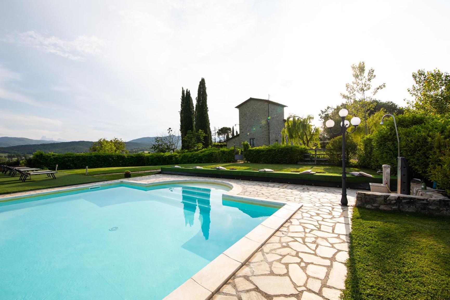 Agriturismo Il Sasso Anghiari Zewnętrze zdjęcie